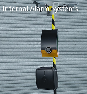 A temporary internal alarm system